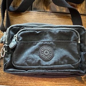 Kipling Multiple Waist Crossbody Bag Black